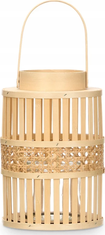 Gift Decor Giftdecor Lampion bambusowy ELYSIAN, Ø 16,5 x 39 cm