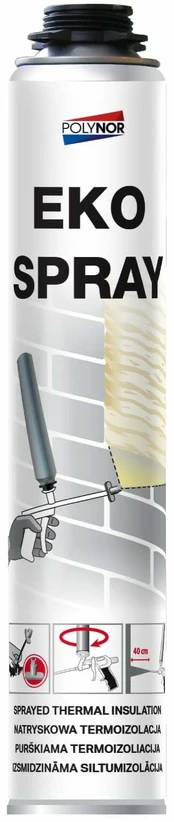 Termoizoliacija Polynor Eko Spray, 750 ml