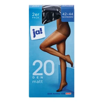 Pėdkelnės Ja!, Black, dydis 42-44, 2 poros