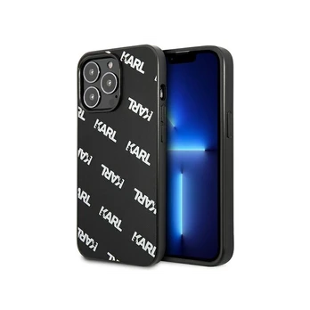 Dėklas Karl Lagerfeld Allover KLHCP13LPULMBK3 iPhone 13 Pro Juodas