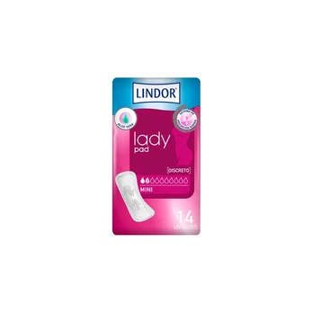 įklotai Hartmann Lindor Lady Pad Mini 2 lašai 14vnt