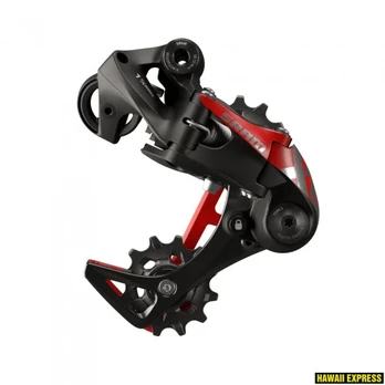 Galinis pavarų perjungėjas SRAM X01DH 7-Speed Short Cage Raudona A3