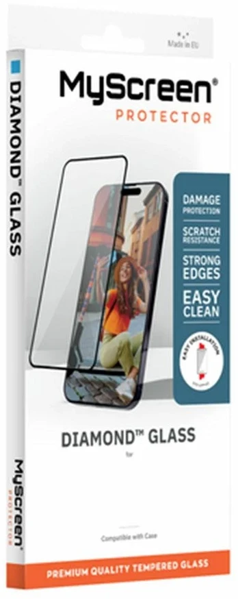 Grūdintas stiklas MyScreen Diamond Glass New do Apple iPhone 16 Pro