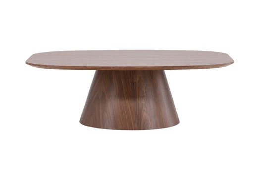 Lanzo Sofa Table 120x92,5x39 cm - MDF with 3D Paper / Mocca