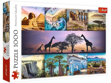 Puzzles 1000 elements Kolage Africa