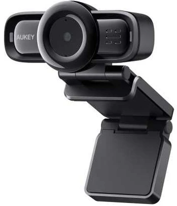 Aukey PC-LM3 Stream Series Autofocus Full HD Webcam with 1/3"-CMOS Sensor juodas