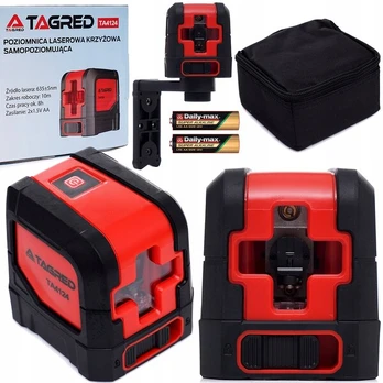 Kryžminis lazerinis nivelyras Tagred TA4124