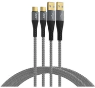Efb Elektronik Kabelis USB EFB USB-A - USB-C 3 m Juodas (USB-AC-00009) kaina
