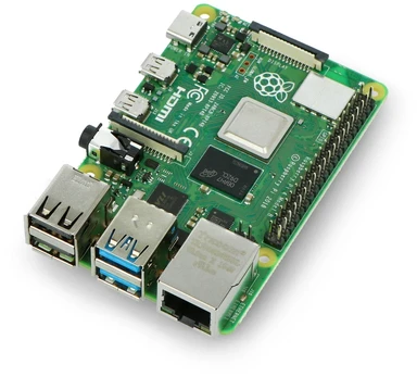 Raspberry Pi 4 B modelis, dviejų dažnių belaidis internetas, Bluetooth, 3 GB RAM, 1.8 GHz