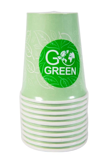 Gogreen Ekologiškos stiklinės Go Green, 250 ml, 10 vnt.