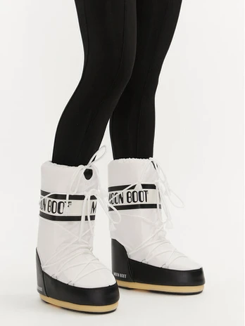 Sniego batai Moon Boot Mb Icon Nylon 80D1400440 Balta