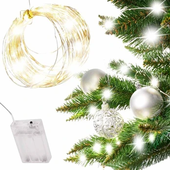 Lempučių girlianda 100 LED, šilta balta