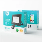 Prožektorius LED PROXIM II 20W |6000K| PIR IP66 Forever Light kaina