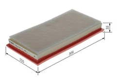 Oro filtras BOSCH F026400687 kaina