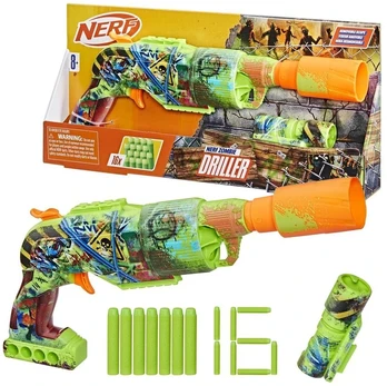 Šautuvas vaikams su šoviniais NERF Zombie Driller