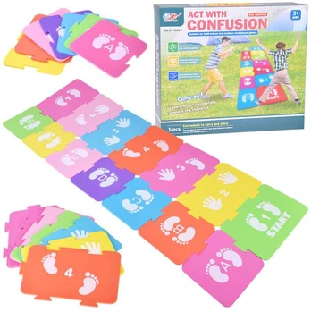 Dynamic movement game "Act with confusion" - foam puzzle ZA5611