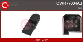 Jungiklis, lango pakėliklis CASCO CWR77004AS