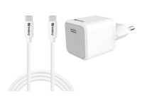 Sandberg USB-C 20W Charger+USB-C>C 1M