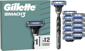 Skutimosi rinkinys Gillette Mach3, 12 vnt kaina