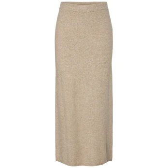 Maxi sijonas moterims, Smėlio, Marcello skirt