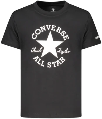 Dziewczęcy T-shirt Converse su nadrukiem
