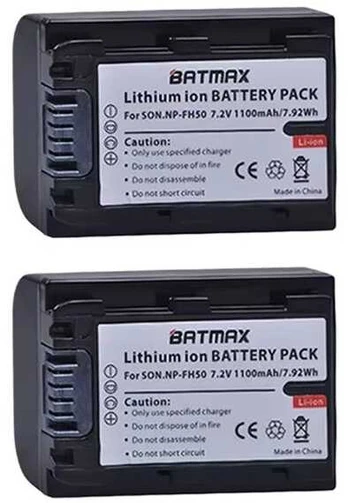 Batmax NP-FH50 akumuliatorius 2vnt