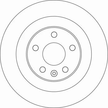 TRW DF6588 Brake Disc