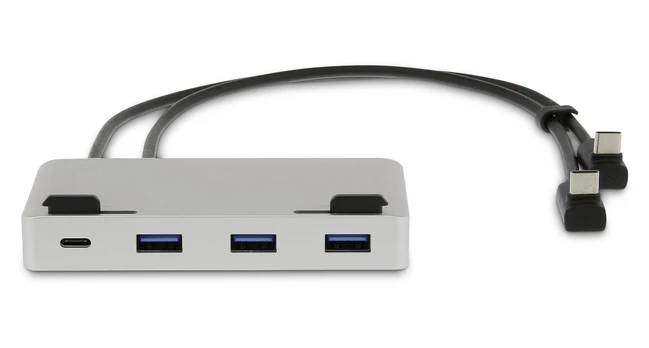 Šakotuvas Jung. stot. LMP USB-C Ekranas Dock 2, sidabrinis
