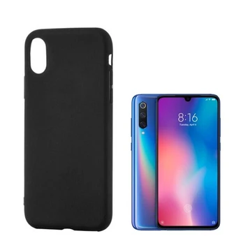 „iLike Xiaomi Mi 9“ silikoninis dėklas, juodas