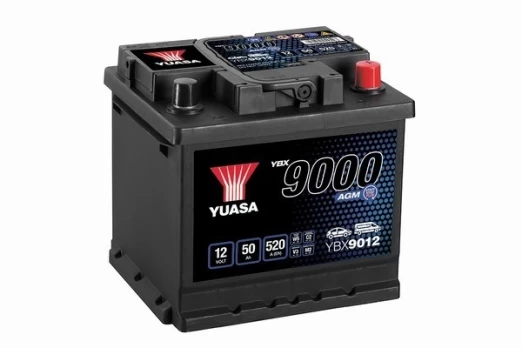 Akumuliatorius YUASA YBX9012 12V 50Ah 520A D+