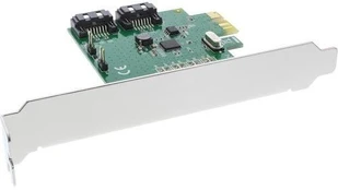 Kontroler InLine PCIe 2.0 x1 - 2x SATA 3 (76696C)