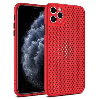 Dėklas Breath Case Apple iPhone 11 Pro raudonas