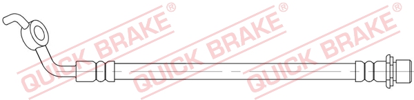 Stabdžių žarnelė QUICK BRAKE 58.007