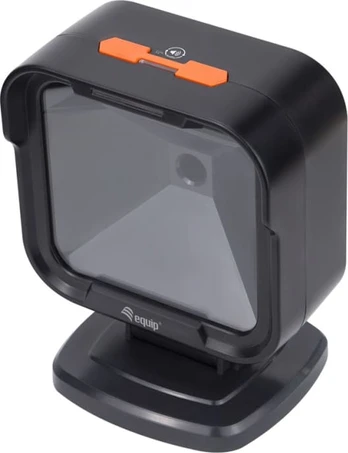 Equip USB 2D Omnirichtungsschreibtisch-Barcodescanner - 1MP - Fester Barcodeleser - 1D/2D - LED - Codabar - Code 128 - Code 39 - Code 93 - EAN-13 - EAN-8 - Interleaved 2 of 5 - MSI - Pharmacode - Plessey,... - Datenmatrix - PDF417 - QR Code - Auto-induction - Ständig - Manuell (351028)