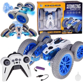 Remote controlled SUPER FAST STUNT car - steam and light RC0729