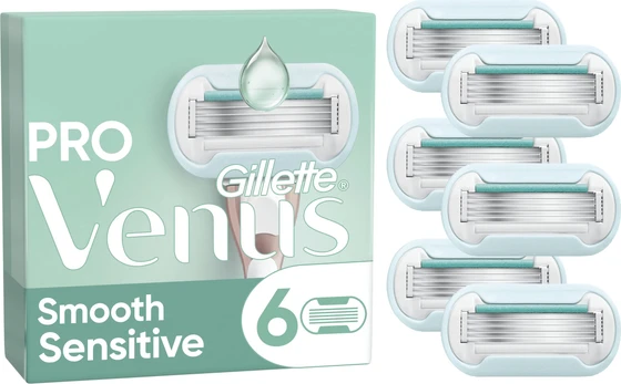 Venus - Venus Pro Smooth Sensitive Razor Blades - Green/White