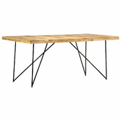 Valgomojo stalas, 180x90x76cm, mango medienos masyvas kaina