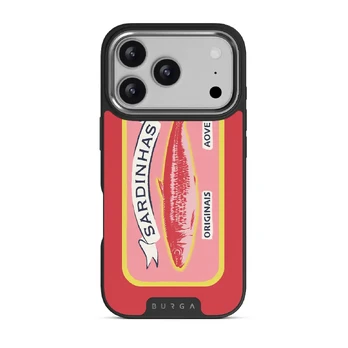 Gourmet - iPhone 17 Pro Case, Elite Dark (MagSafe) / Silver