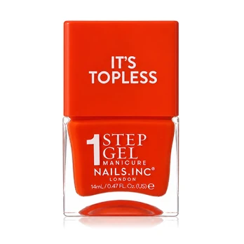 Nails Inc. It’s Topless 1 Step Gel Nagų lakas (Jennifer) 14 ml
