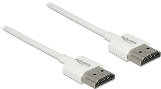 Kabelis Delock HDMI - HDMI 2m balta (85137) kaina