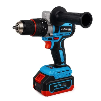 Cordless drill with impact handle