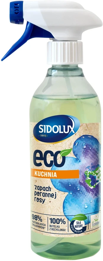SIDOLUX ECO virtuvės valiklis, 500 ml. 8 vnt. dėžėje.