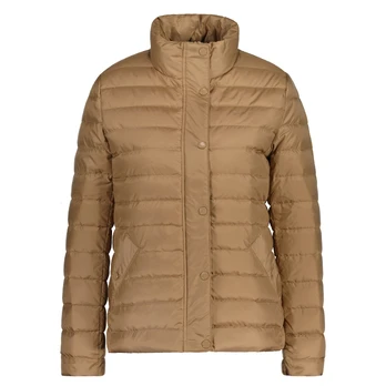 Striukė moterims, Chaki, LIGHT DOWN JACKET