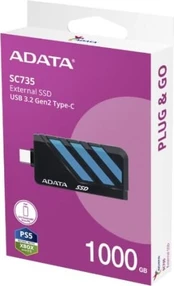 SSD Disk External SC735 1TB U3.2C 1000/1000MB/s Blue