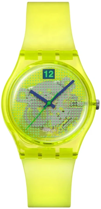 Laikrodis SWATCH modelis LUMINOUSLY LEMON