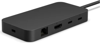 Microsoft Surface USB4 Dock, Wired, USB4, 100 W, 1000 Mbit/s, Juodas, 60 Hz