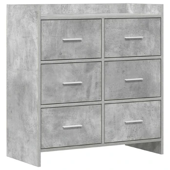 Kabalas Betono pilka 75 x 33 x 80 cm Apdirbta mediena