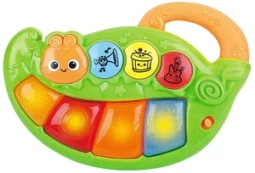 Vaikiškas pianinas PlayGo Caterpillar Keyboard kaina