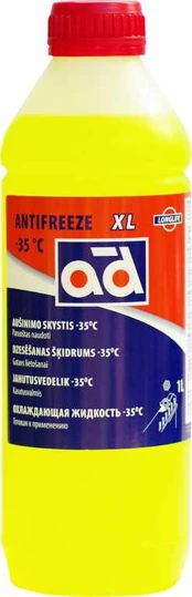 Aušinimo skystis AD -35C XL Geltonas 1L