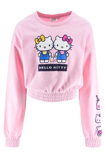 Bluzonas mergaitėms Hello Kitty, rožinis